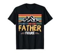 It's Not a Dad BOD It's a Father Figure Retro Father's Day Camiseta