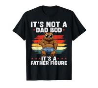 It's Not A Dad Bod It's Father Figura Funny Bear Vintage Camiseta