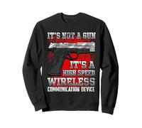 It's Not A Gun Funny Pun Pro Gun Rights 2nd Enmienda Sudadera