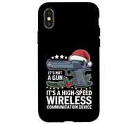 It's Not A Gun Meme Xmas - Funny Christmas Guns Carcasa para iPhone X/XS