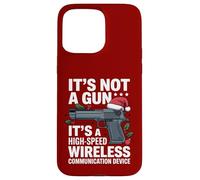 It's Not A Gun Meme Xmas - Funny Christmas It's Not A Gun Carcasa para iPhone 15 Pro MAX
