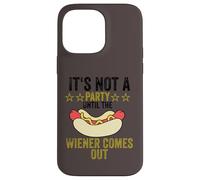 It's not a party until the Weiner comes out Carcasa para iPhone 14 Pro Max