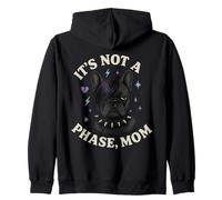 It's Not A Phase Mom Funny EMO Bulldog Francés Sudadera con Capucha