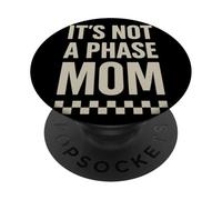 It's Not A Phase Mom Retro EMO Cita 2000s Retro PopSockets PopGrip Adhesivo