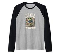 It's Not A Pimp Walk Its Gout Retro Frog Cane Camiseta Manga Raglan