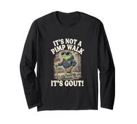 It's Not A Pimp Walk Its Gout Retro Frog Cane Manga Larga