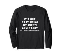 It's Not Easy Being My Wife'S Arm Candy Funny Husband Design Manga Larga