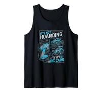 It's Not Hoarding If It's RC Cars Funny RC Racing Design Camiseta sin Mangas