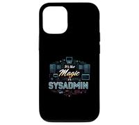 It's Not Magic It's SysAdmin Funny IT Tech Administrator Carcasa para iPhone 12/12 Pro