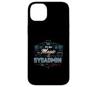 It's Not Magic It's SysAdmin Funny IT Tech Administrator Carcasa para iPhone 14 Plus