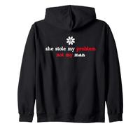 It's Not My Problem Anymore She Stole My Problem Not My Man Sudadera con Capucha