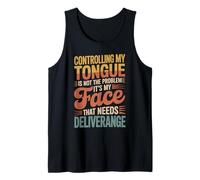 It's Not My Tongue It's My Face That's The Issue - Camiseta sin Mangas