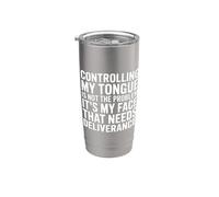 It's Not My Tongue It's My Face That's The Issue - Vaso térmico de acero inoxidable de doble pared