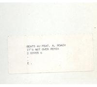 It's not over (1990, feat. Anthony Roach) / Vinyl single [Vinyl-Single 7'']