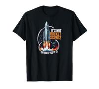 It's Not Rocket Science Funny Space Launch Design Camiseta