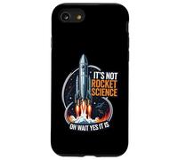 It's Not Rocket Science Funny Space Launch Design Carcasa para iPhone SE (2020) / 7/8
