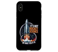 It's Not Rocket Science Funny Space Launch Design Carcasa para iPhone XS MAX
