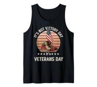 It's Not Victory Day It's Veterans Day US Veterans Camiseta sin Mangas