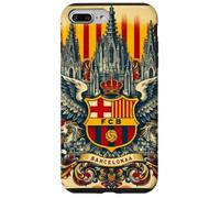 It's Official I'm The Favorite Son In Law - Carcasa iPhone 7 Plus/8 Plus - Bandera Barcelona España - Dos Piezas - Policarbonato y TPU - Vintage Barcelona España