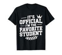 It's Official I'm The Favorite Student Escuela Orgullosa Camiseta