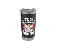 It's ok" I'm on 500mg of Fukitol Vaso térmico de acero inoxidable de doble pared