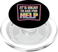 It's Okay To Ask For Help Health Reminder Comfort |- PopSockets PopGrip para MagSafe