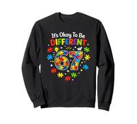 It's Okay to Be Different 67 Autism Awareness Cool Sudadera