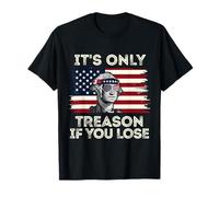 It's Only Treason If You Lose George Washington 4th of July Camiseta