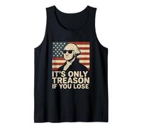 It's Only Treason If You Lose Humor Figura Histórica Camiseta sin Mangas
