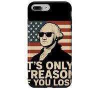It's Only Treason If You Lose Humor Figura Histórica Carcasa para iPhone 7 Plus/8 Plus