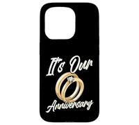 It's Our Anniversary for Husband Wife and Married Couples Carcasa para iPhone 15 Pro