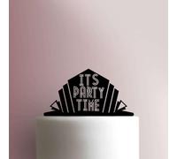 Its Party Time - Decoración acrílica para tartas de 8 pulgadas de ancho/rosa