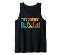 It's Science Bruh Periodic Table of Elements Funny Meme Camiseta sin Mangas