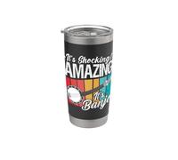 It's Shocking Amazing It's Bluegrass Banjo Instrumento Banjo Banjo Vaso térmico de acero inoxidable de doble pared