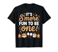 It's S'More Fun To Be One | Cute 1st Birthday Camping Theme Camiseta