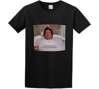 It's So Hard to Care When You'Re This Relaxed Friends TV Show Chandler Bing Quotes Men's Unisex Black tee