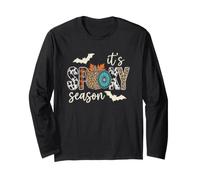 It's Spooky Season - Halloween Girls Fun Women Cute Halloween Manga Larga
