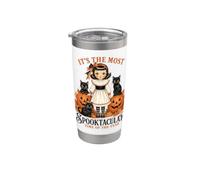 It's The Most Spooktacular Time Of The Year Doll Vaso térmico de acero inoxidable de doble pared