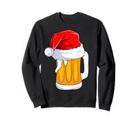 It's The Most Wonderful Time For A Beer Santa Hat Christmas Sudadera