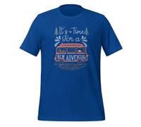 It's Time for a New Adventure - Camiseta unisex para adulto, Real Real, XL