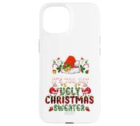 It's Too Hot For Ugly Christmas Sweater Santa Xmas Pajamas Carcasa para iPhone 15