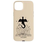 It's Too Nonfictiony Outside Book Dragon Reading Fantasy Era Carcasa para iPhone 15 Plus