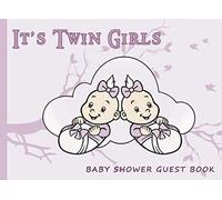 It's Twin Girls Baby Shower Guest Book: Twins Woodland Theme Welcome Message Guestbook & Registry To Write In, Sign In With Address Lines, Guests Parents Advice, Wishes For Girls And Gift Log
