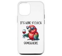 It's Wine O Clock Drinking Parrot Its 5 O'Clock Somewhere Carcasa para iPhone 12/12 Pro