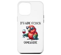 It's Wine O Clock Drinking Parrot Its 5 O'Clock Somewhere Carcasa para iPhone 12 Pro MAX