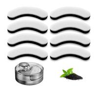 ITSCUTE 8 filtros de repuesto para fuente de agua DF10 y DF30, filtro de agua de triple filtración para gatos