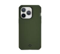 Itskins Funda para iPhone 14 Pro reforzada con nailon balístico R, Verde