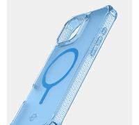Itskins HYBRYD R // Vapor - Funda protectora magnética mate para iPhone 16 Pro, compatible con MagSafe, funda militar delgada a prueba de golpes, funda híbrida delgada, azul claro