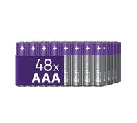 ITSON, 48 Pilas AAA de 1,5 V, alcalinas para Relojes, linternas, mandos a Distancia, Embalaje ecológico, 95% recicladas