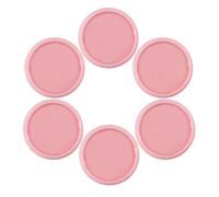 ITSYHPRO 33 discos de planificador para cuadernos, accesorios de plástico, anillos de disco para planificadores, disco expansor (rosa, 24 mm)